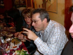 Retrouvailles 2007 - Thierry et sa compagne